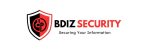 red and black cyber security company logo